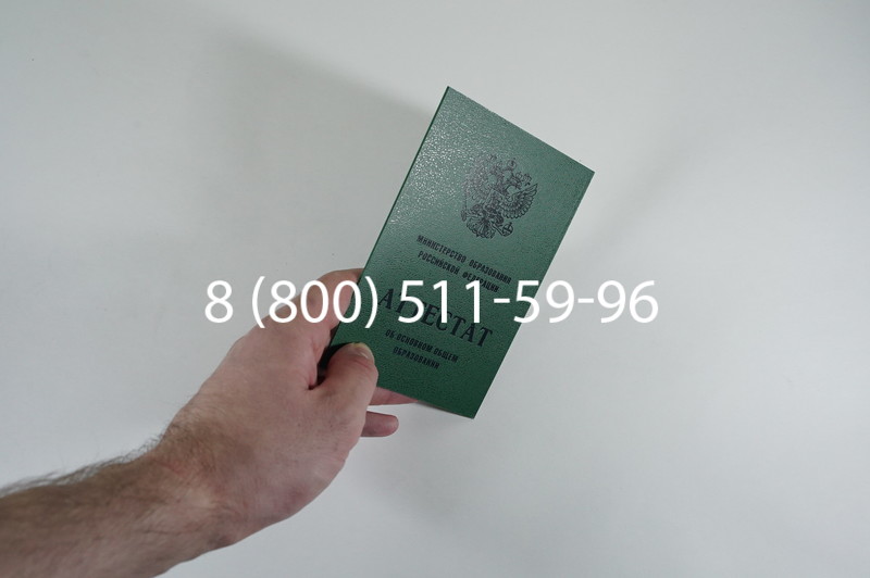 Заказать Аттестат за 9 класс 1994-2006 годов в Санкт-Петербурге