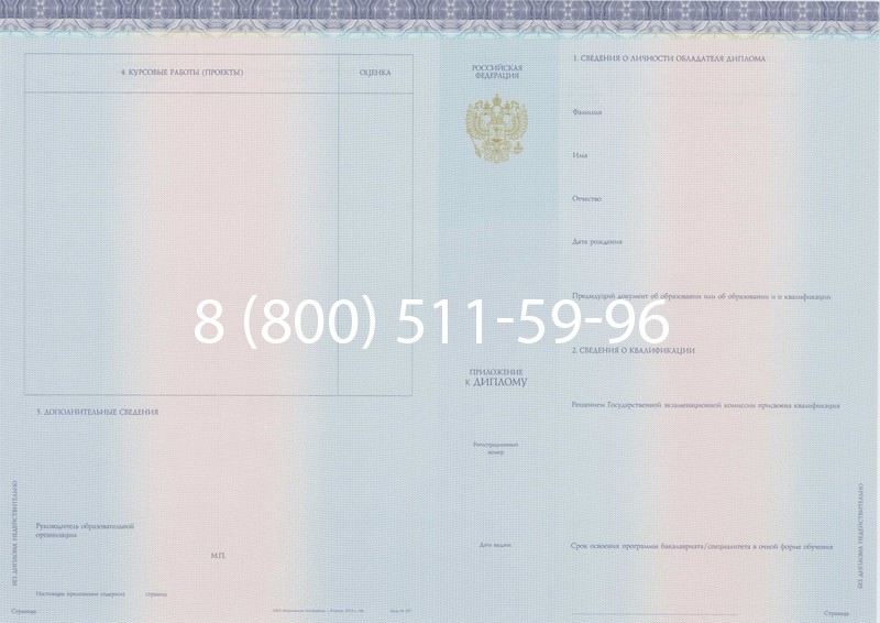 Заказать Диплом бакалавра (Киржач) 2014-2026 года в Санкт-Петербурге
