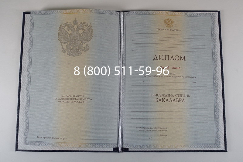 Диплом бакалавра 2012-2013 годов в Санкт-Петербурге