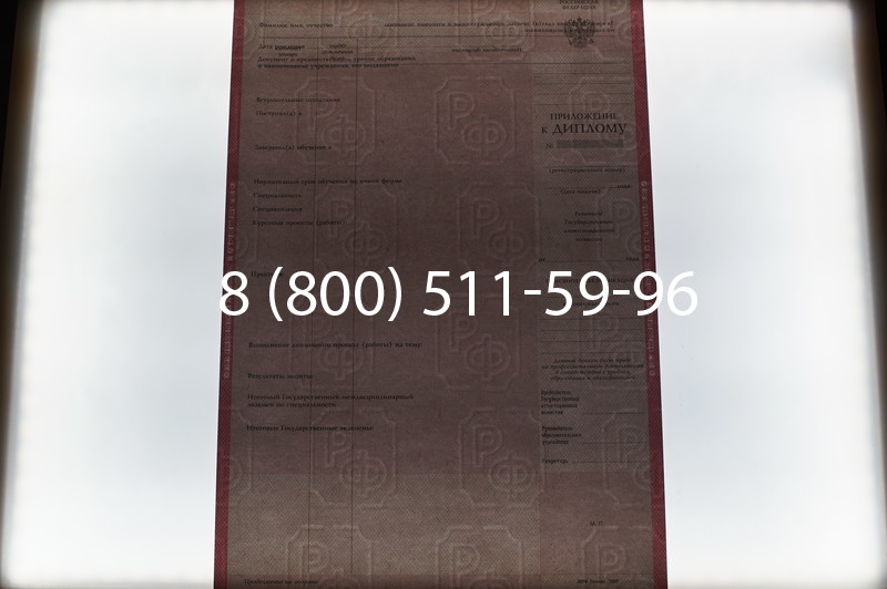 Заказать Диплом колледжа 2003-2006 годов в Санкт-Петербурге