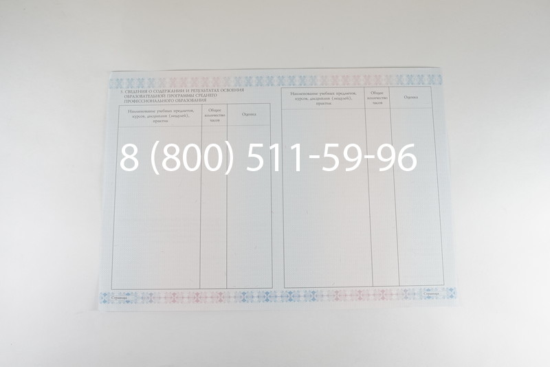 Диплом колледжа 2014-2026 года  в Санкт-Петербурге