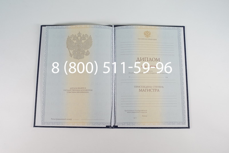 Диплом магистра 2012-2013 годов в Санкт-Петербурге