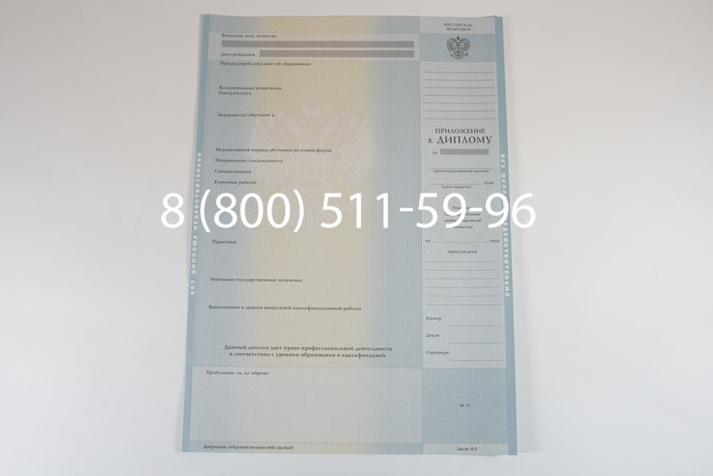 Диплом магистра 2012-2013 годов в Санкт-Петербурге