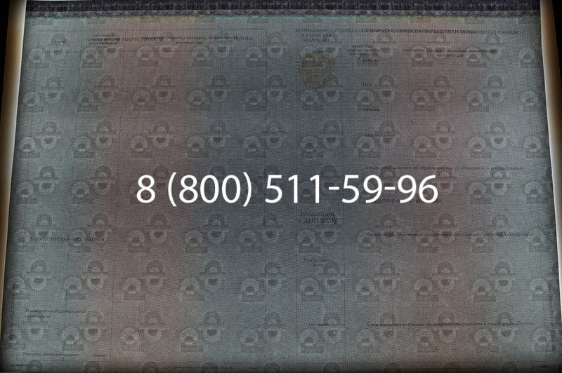 Заказать Диплом о высшем образовании (Киржач) 2014-2026 годов в Санкт-Петербурге