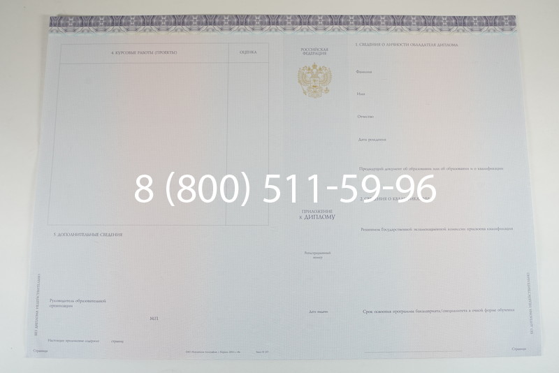 Диплом о высшем образовании (Киржач) 2014-2026 годов в Санкт-Петербурге