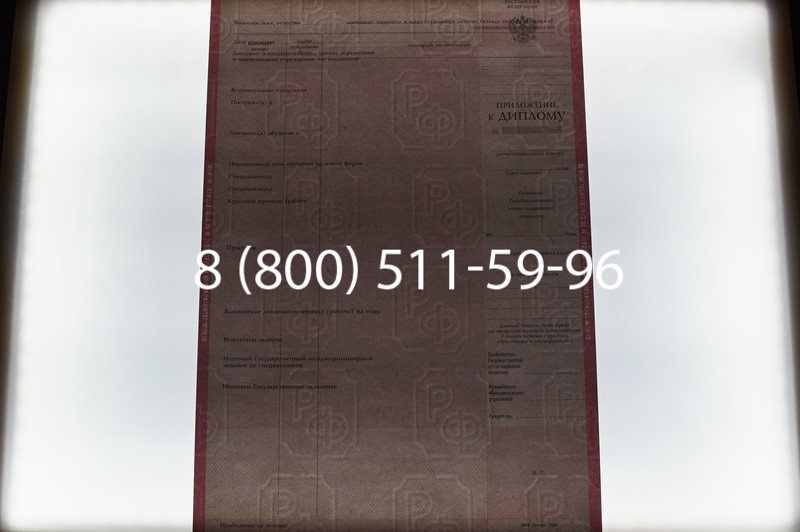 Заказать Диплом о среднем образовании 2003-2006 годов в Санкт-Петербурге