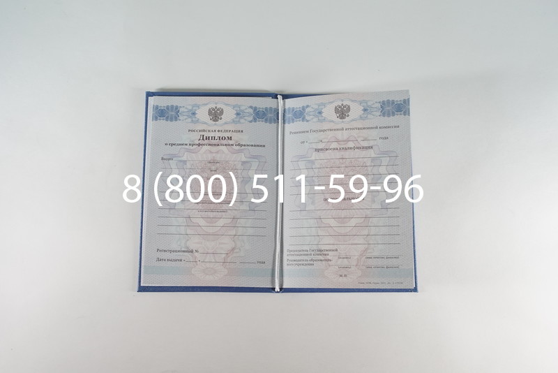 Диплом о среднем образовании 2011-2013 годов в Санкт-Петербурге
