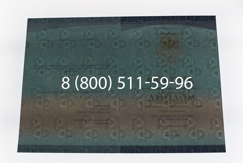 Диплом о среднем образовании (Спецбланк) 2014-2026 года в Санкт-Петербурге