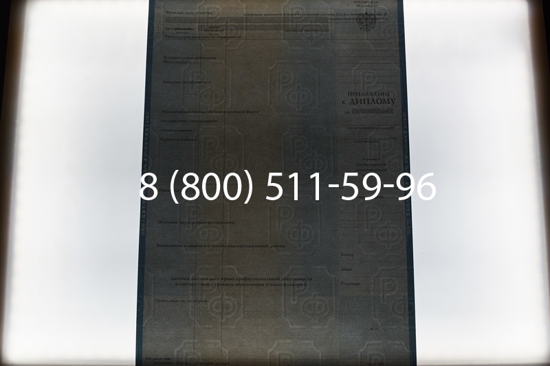 Заказать Диплом о высшем образовании 1997-2002 годов в Санкт-Петербурге