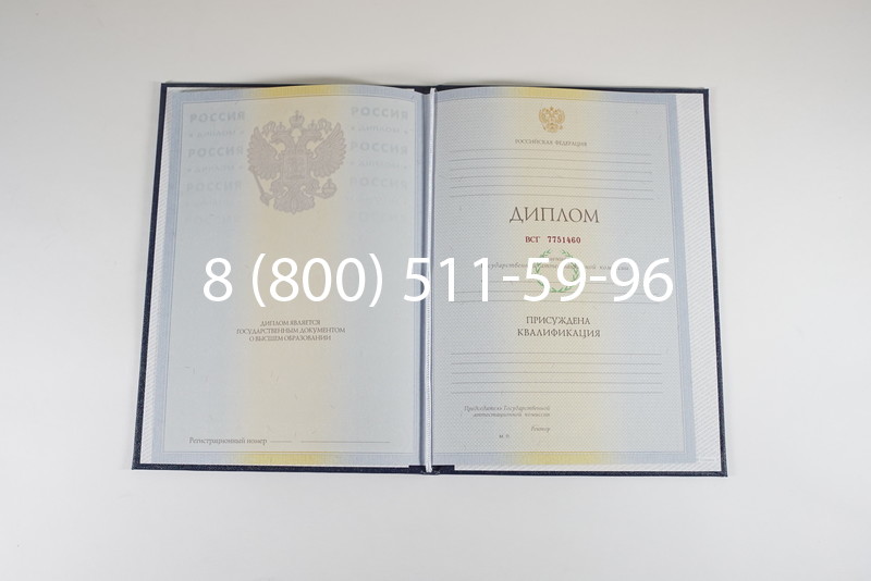 Диплом о высшем образовании 2010-2011 годов в Санкт-Петербурге
