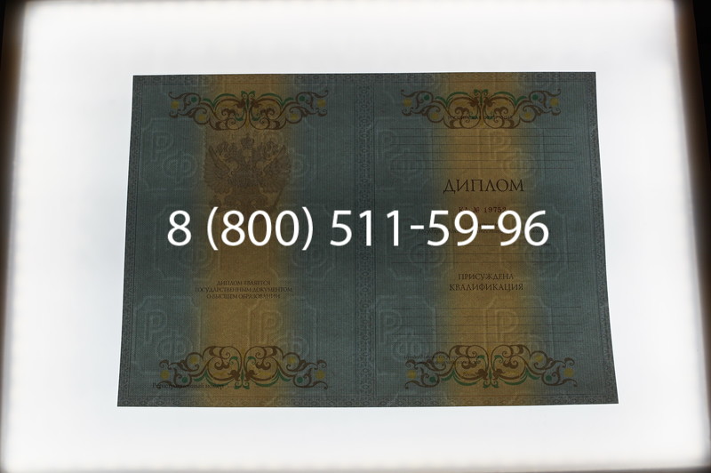 Заказать Диплом о высшем образовании 2012-2013 годов в Санкт-Петербурге