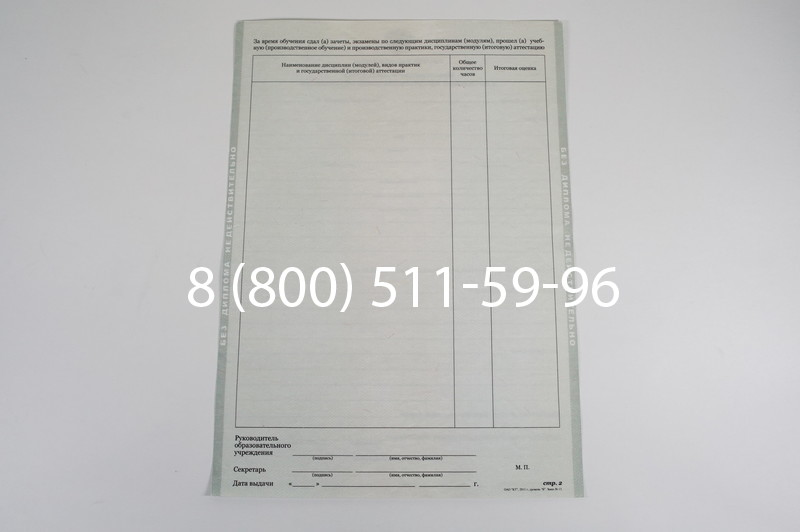 Диплом ПТУ 2014-2026 года в Санкт-Петербурге