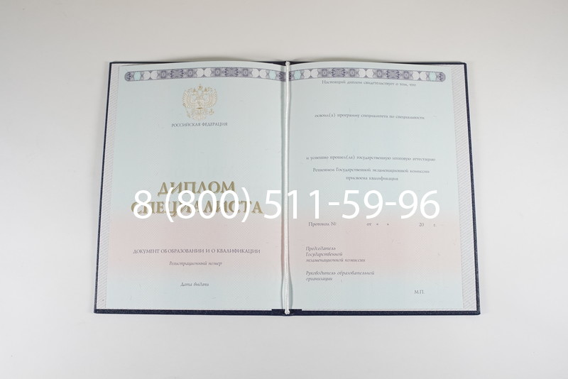 Диплом специалиста 2014-2026 года в Санкт-Петербурге