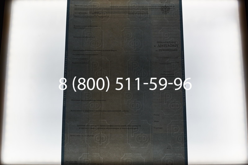 Заказать Диплом специалиста 1997-2002 годов в Санкт-Петербурге