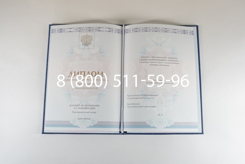 Диплом техникума 2014-2026 года в Санкт-Петербурге