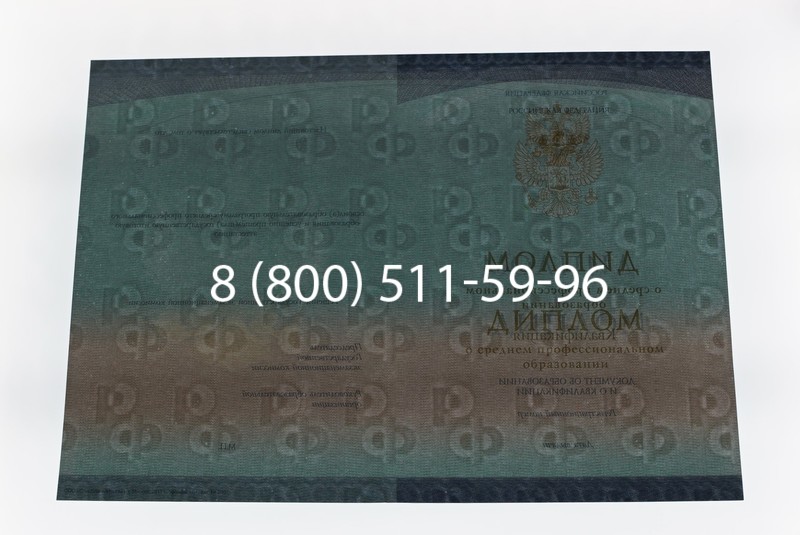Диплом колледжа (Спецбланк) 2014-2026 года в Санкт-Петербурге
