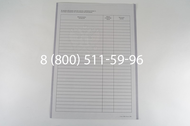 Диплом техникума 2007-2010 годов в Санкт-Петербурге